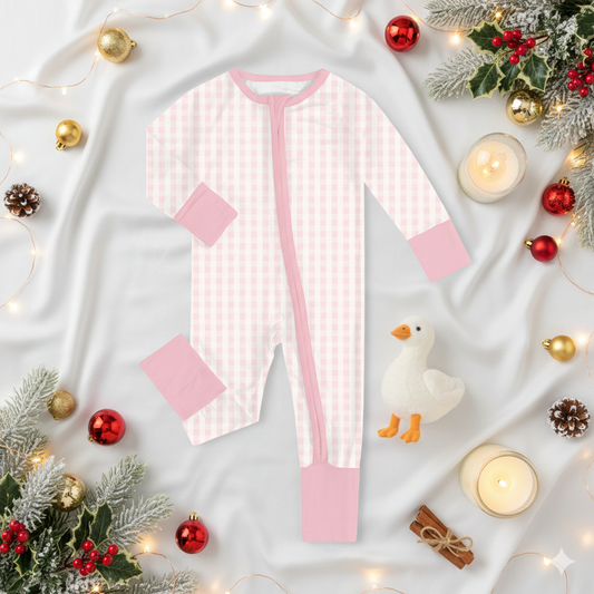 Pink Hypoallergenic Sleepsuit