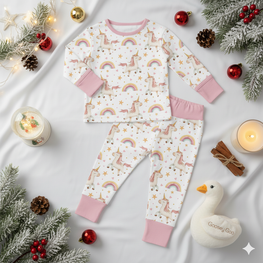 Unicorn Sparkle Hypoallergenic Two Piece Set