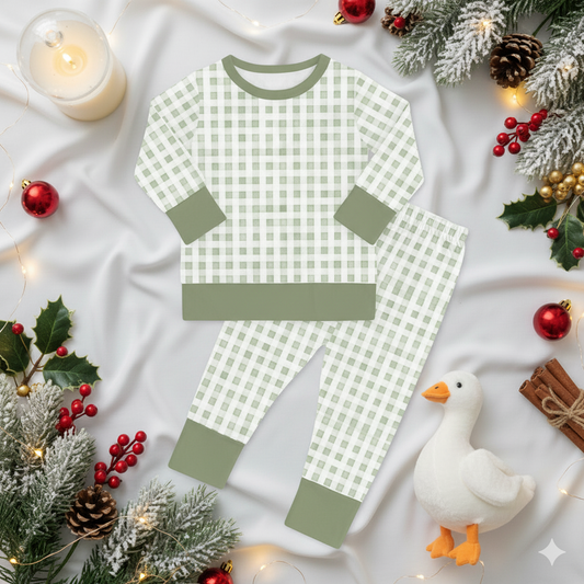 Sage Hypoallergenic Two Piece Set