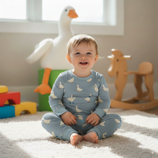 Super Gool Goose - Hypo-Allergenic Bamboo 2 Piece Pyjama Set