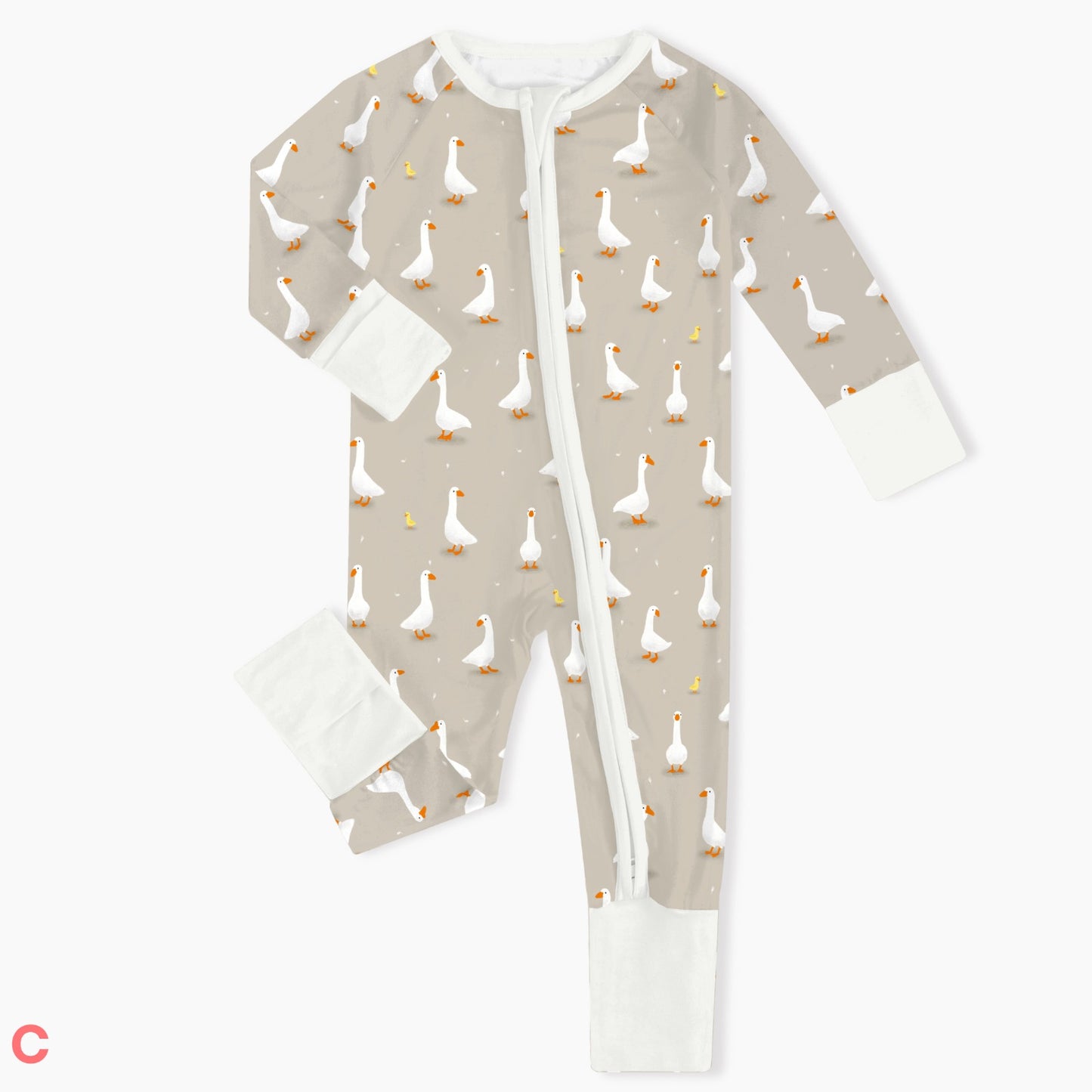 Goose & Gosling - Hypo-Allergenic Bamboo Romper