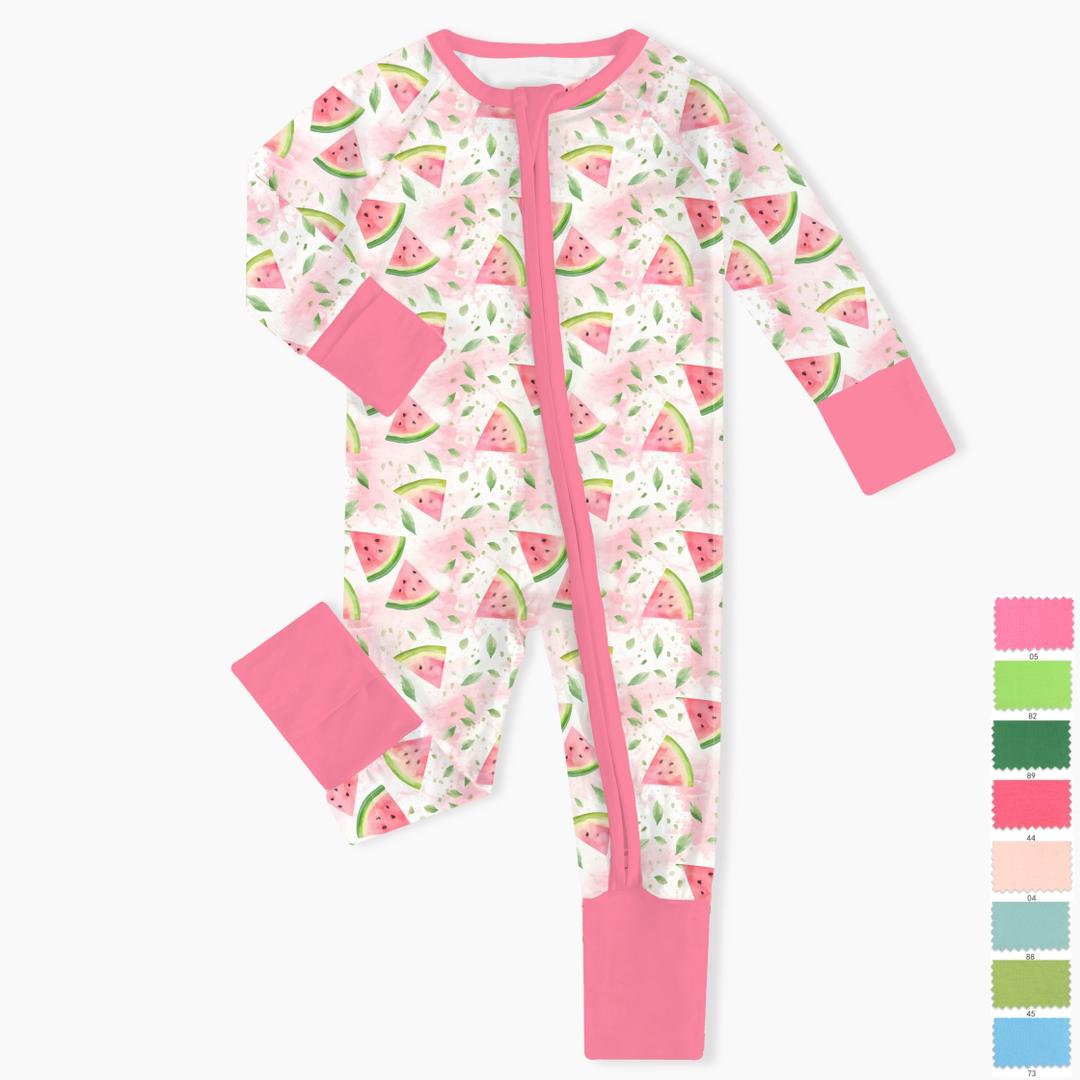 Pink Melon - Hypo-Allergenic Bamboo Romper