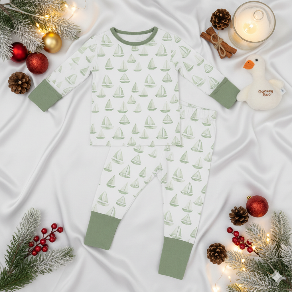 Sage sails Hypoallergenic Two Piece Set