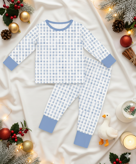 Blue Hypoallergenic Two Piece Set