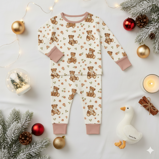 Cute Bears Hypoallergenic Two Piece Set
