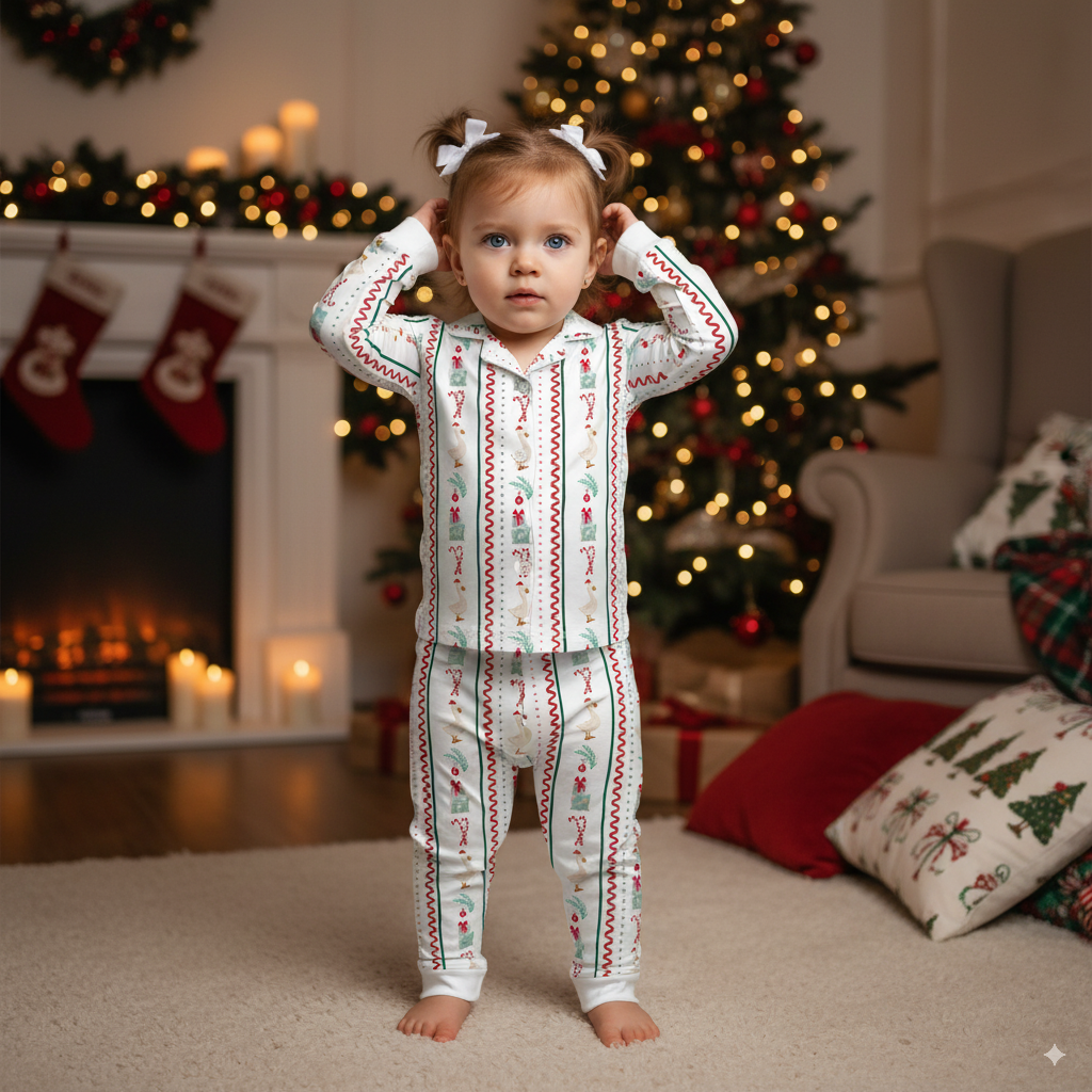Parent and Child Luxury Unisex Pyjamas