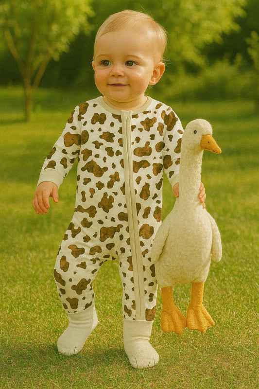 Crazy Cow - Hypo-Allergenic Bamboo Romper