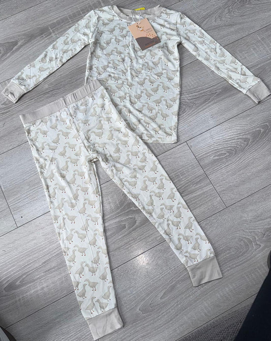 Soft White Goose - Hypo-Allergenic Bamboo 2 Piece Pyjama Set